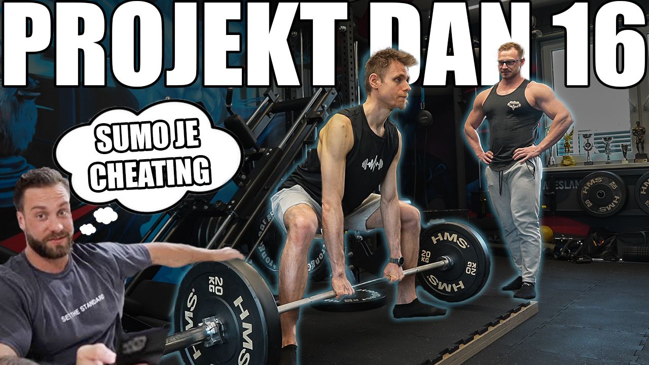 Technika sumo pro mrtvý tah. Profesionální kulturista trénuje s ...